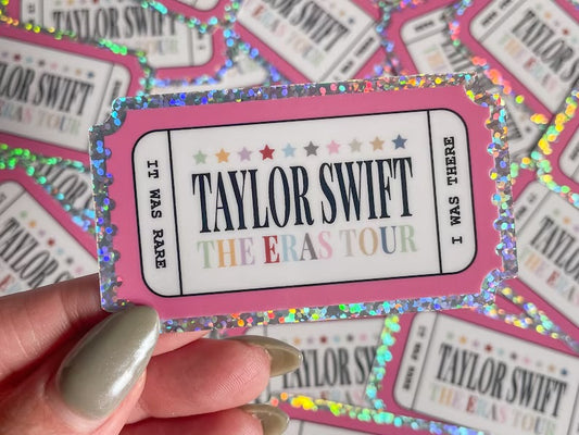 Eras Tour Glitter Sticker